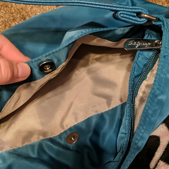 👛 Thirty-One Blue Crossbody Purse 👛 - Picture 4 of 12